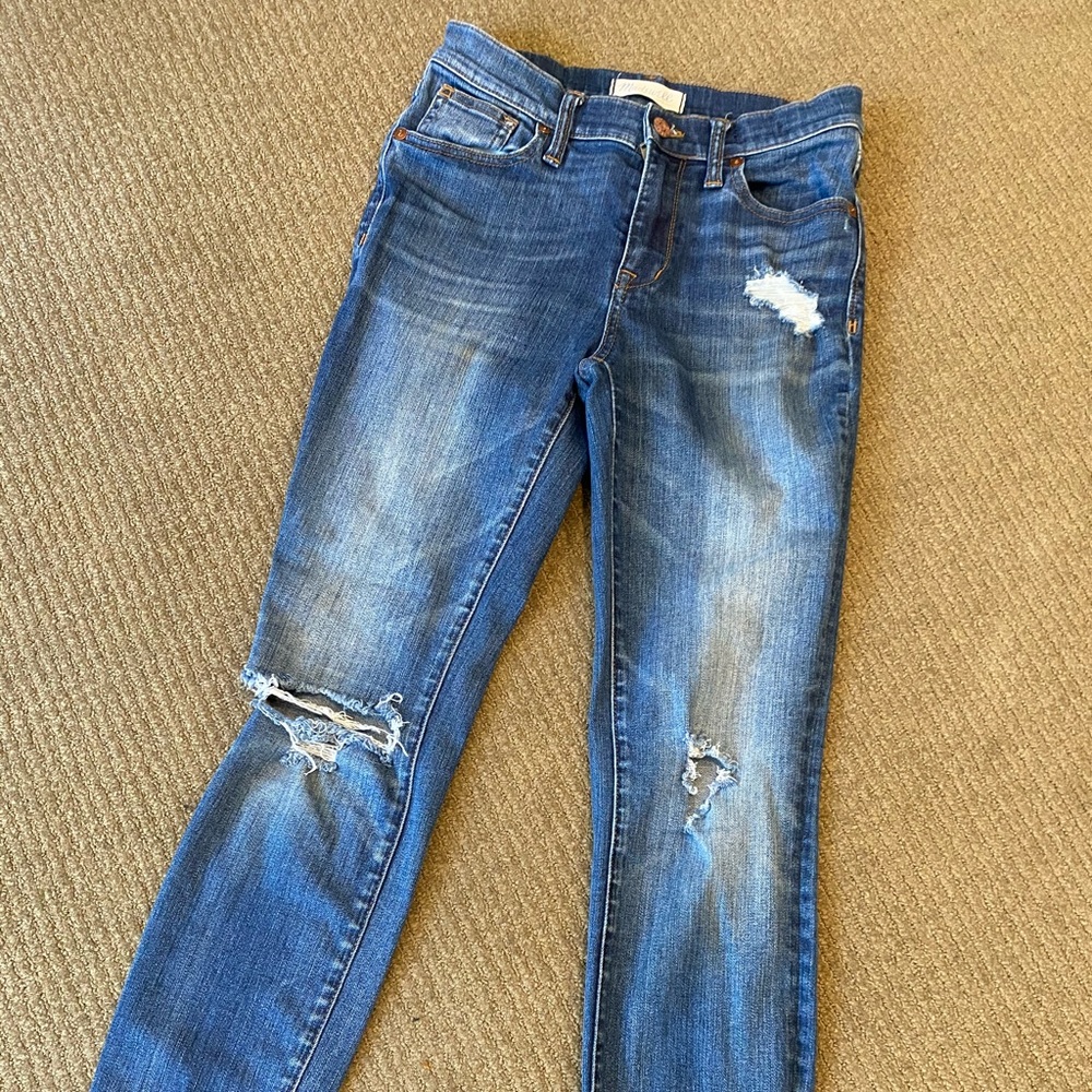 Madewell High Riser Skinny Jeans 26